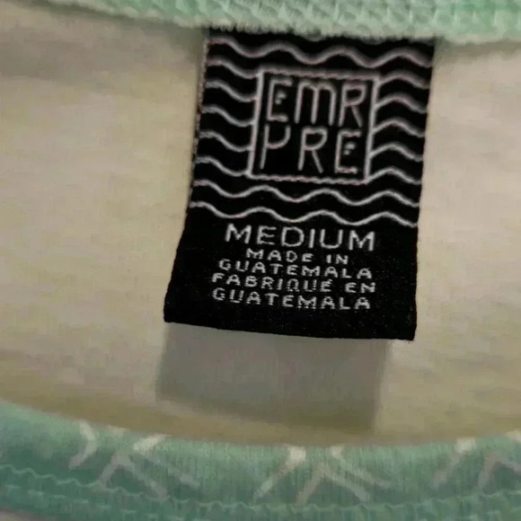 Empyre 3/4 Sleeve Top Size Medium Aztec/tribal - Picture 4 of 4